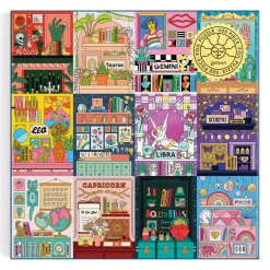 Galison House of Astrology 500 Piece Foil Puzzle