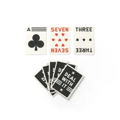 Galison It's In The Cards Playing Card Game Set