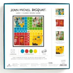 Galison Jean-Michel Basquiat Ludo Classic Board Game