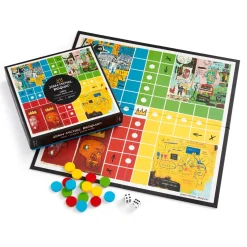 Galison Jean-Michel Basquiat Ludo Classic Board Game