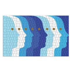 Galison Jonathan Adler Atlas 300 Piece Lenticular Jigsaw Puzzle