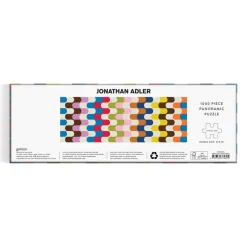Galison Jonathan Adler Bargello 1000 Piece Panoramic Puzzle