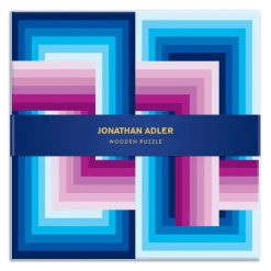 Galison Jonathan Adler Infinity Wooden Jigsaw Puzzle Set