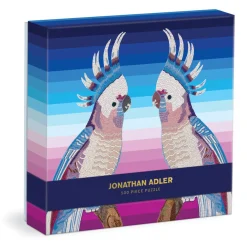 Galison Jonathan Adler Parrots 500 Piece Puzzle