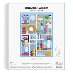 Galison Jonathan Adler Shelfie 1000 Piece Puzzle