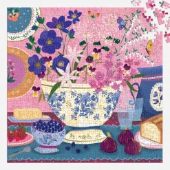 Galison Joy Laforme Art of the Table 500 Foil Piece Puzzle