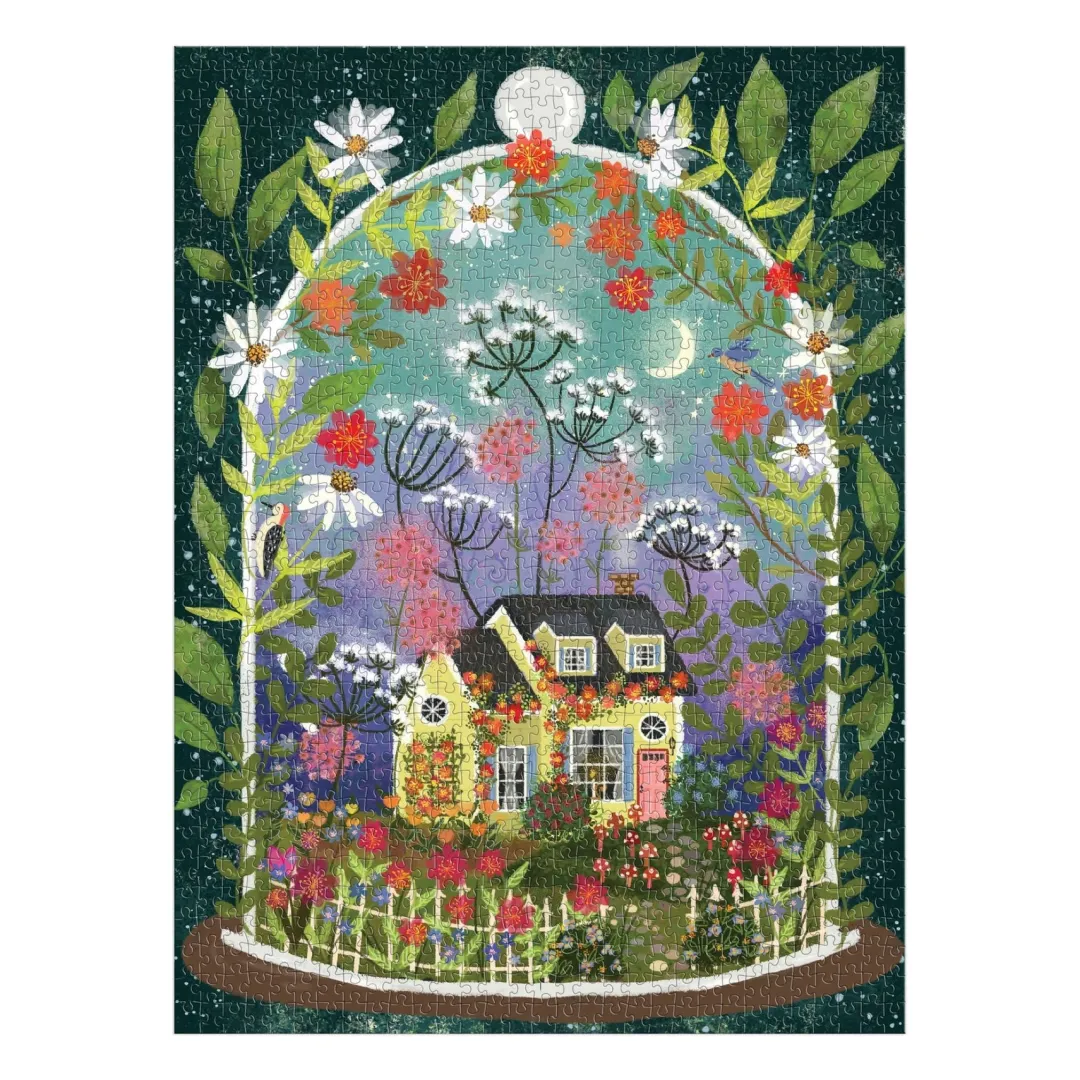 Galison Joy Laforme Bloomarium 1000 Piece Puzzle