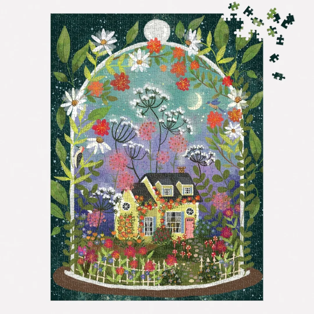 Galison Joy Laforme Bloomarium 1000 Piece Puzzle