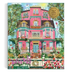 Galison Joy Laforme Capeside Victorian 1000 Piece Foil Puzzle