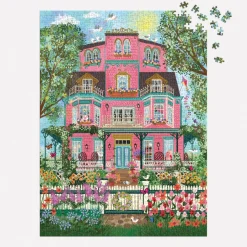 Galison Joy Laforme Capeside Victorian 1000 Piece Foil Puzzle