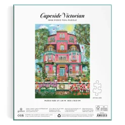 Galison Joy Laforme Capeside Victorian 1000 Piece Foil Puzzle