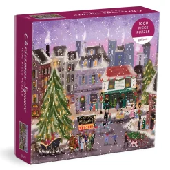 Galison Joy Laforme Christmas Square 1000 Piece Puzzle