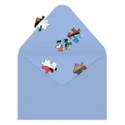 Galison Joy Laforme Cozy Cabin Greeting Card Puzzle