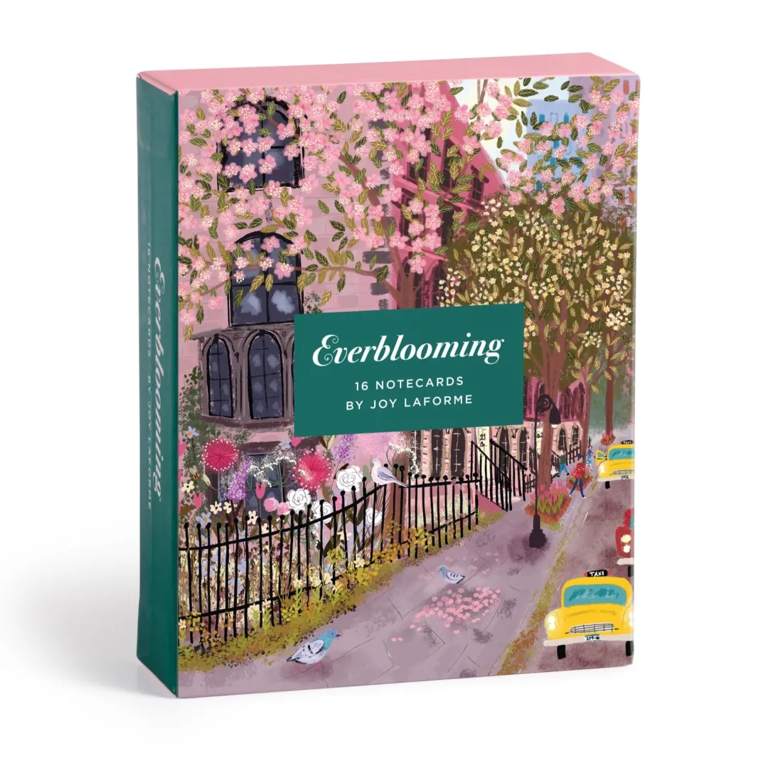 Galison Joy Laforme Everblooming Greeting Card Assortment