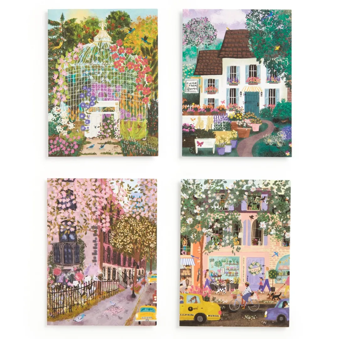 Galison Joy Laforme Everblooming Greeting Card Assortment