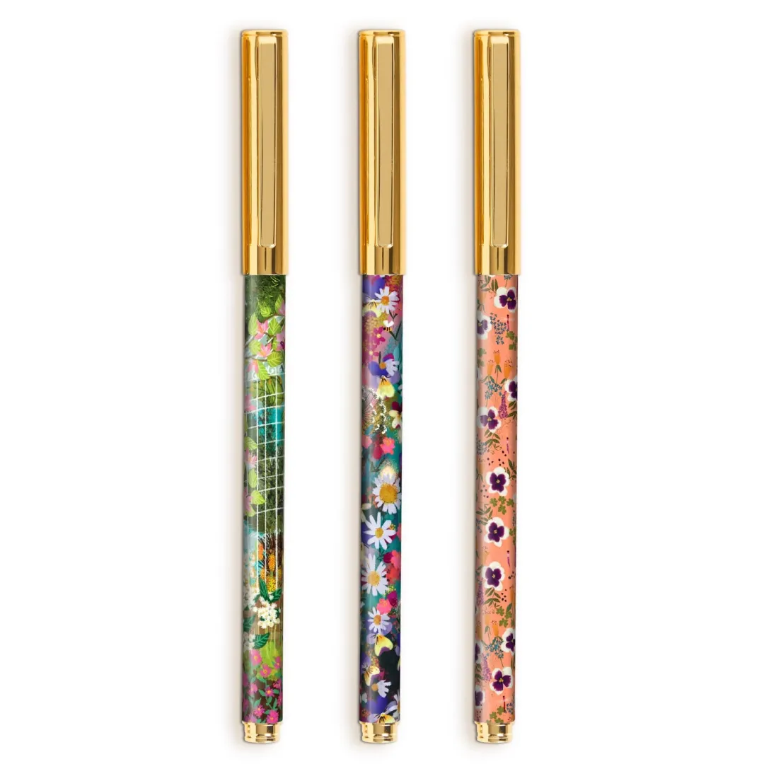 Galison Joy Laforme Everblooming Everyday Pen Set