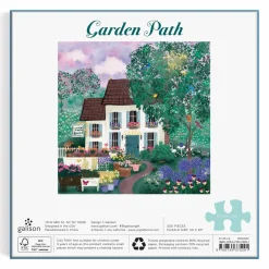 Galison Joy Laforme Garden Path 500 Piece Puzzle
