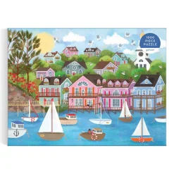 Galison Joy Laforme Harbor by the Sea 1000 Piece Puzzle