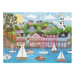 Galison Joy Laforme Harbor by the Sea 1000 Piece Puzzle
