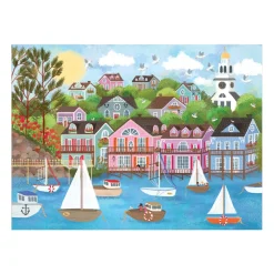 Galison Joy Laforme Harbor by the Sea 1000 Piece Puzzle