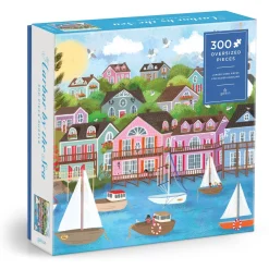 Galison Joy Laforme Harbor by the Sea 300 Piece Puzzle