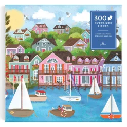 Galison Joy Laforme Harbor by the Sea 300 Piece Puzzle