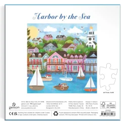Galison Joy Laforme Harbor by the Sea 300 Piece Puzzle