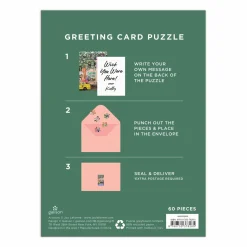 Galison Joy Laforme Spring Street Greeting Card Puzzle