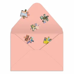 Galison Joy Laforme Spring Street Greeting Card Puzzle