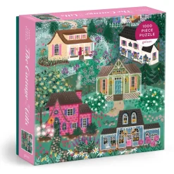 Galison Joy Laforme The Cottage Hills 1000 Piece Puzzle in a Square Box