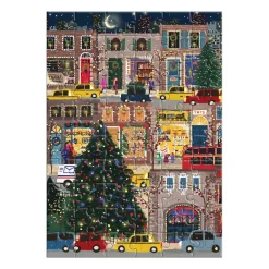 Galison Joy Laforme Winter Lights Greeting Card Puzzle