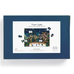 Galison Joy Laforme Winter Lights 12 Days of Puzzles Holiday Countdown