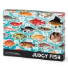 Galison Judgy Fish 1000 Piece Puzzle