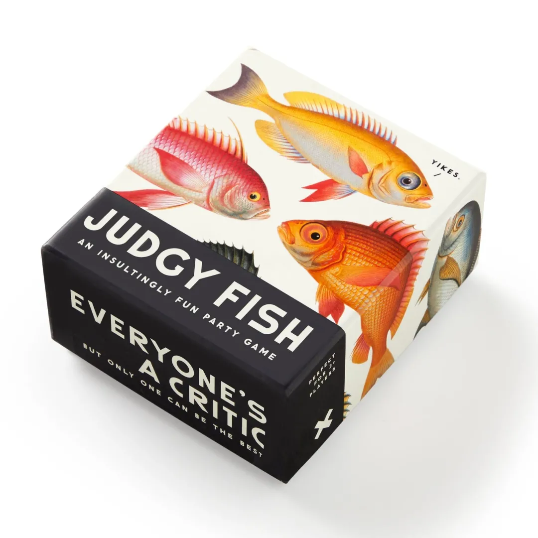 Galison Judgy Fish Game