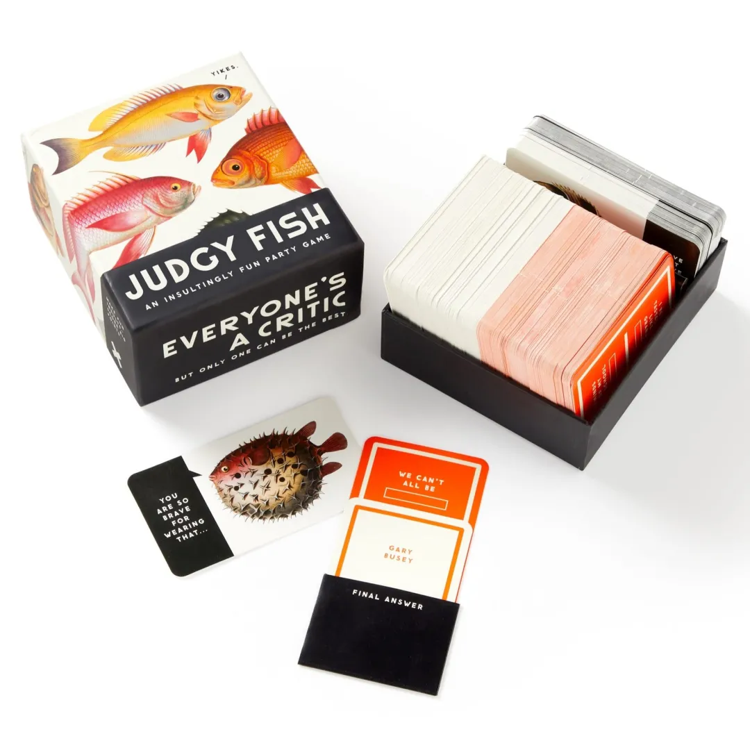 Galison Judgy Fish Game