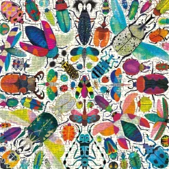 Galison Kaleido Beetles 500 Piece Family Puzzle