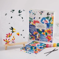 Galison Kitty McCall All the Flowers Paint By Number Kit