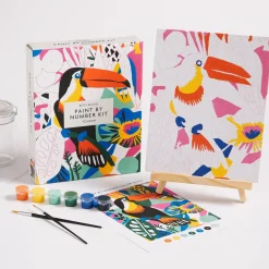 Galison Kitty McCall Toucan Paint By Number Kit