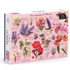 Galison Language of Flowers 1000 Piece Puzzle
