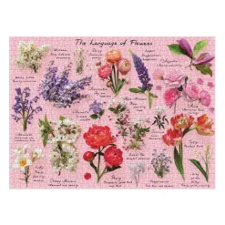 Galison Language of Flowers 1000 Piece Puzzle