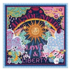 Galison Liberty All You Need is Love 500 Piece Book Puzzle