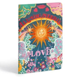 Galison Liberty All You Need is Love B5 Handmade Embroidered Journal