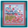 Galison Liberty Bianca Square Lacquer Tray