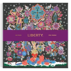 Galison Liberty Christmas Tree of Life 500 Piece Foil Puzzle