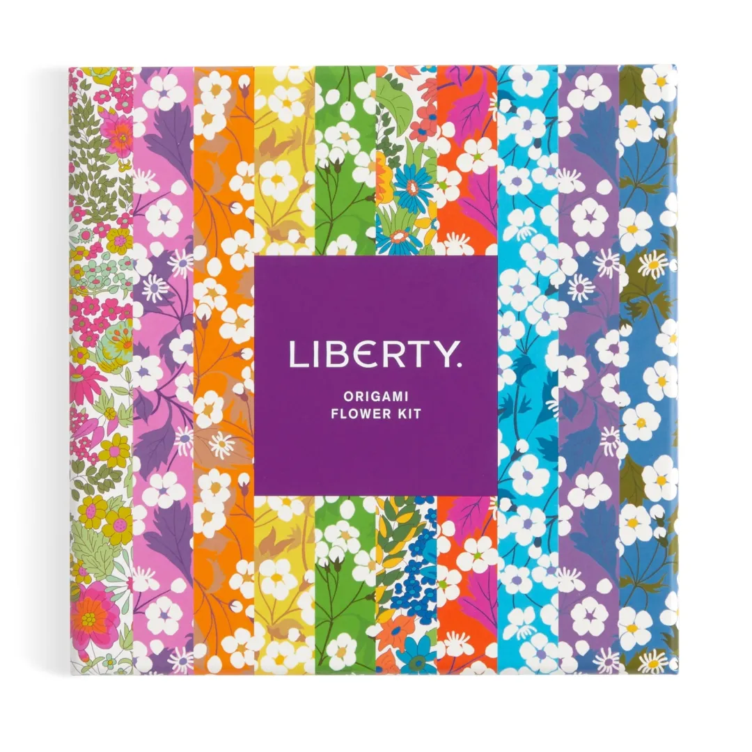 Galison Liberty Classic Floral Origami Flower Kit