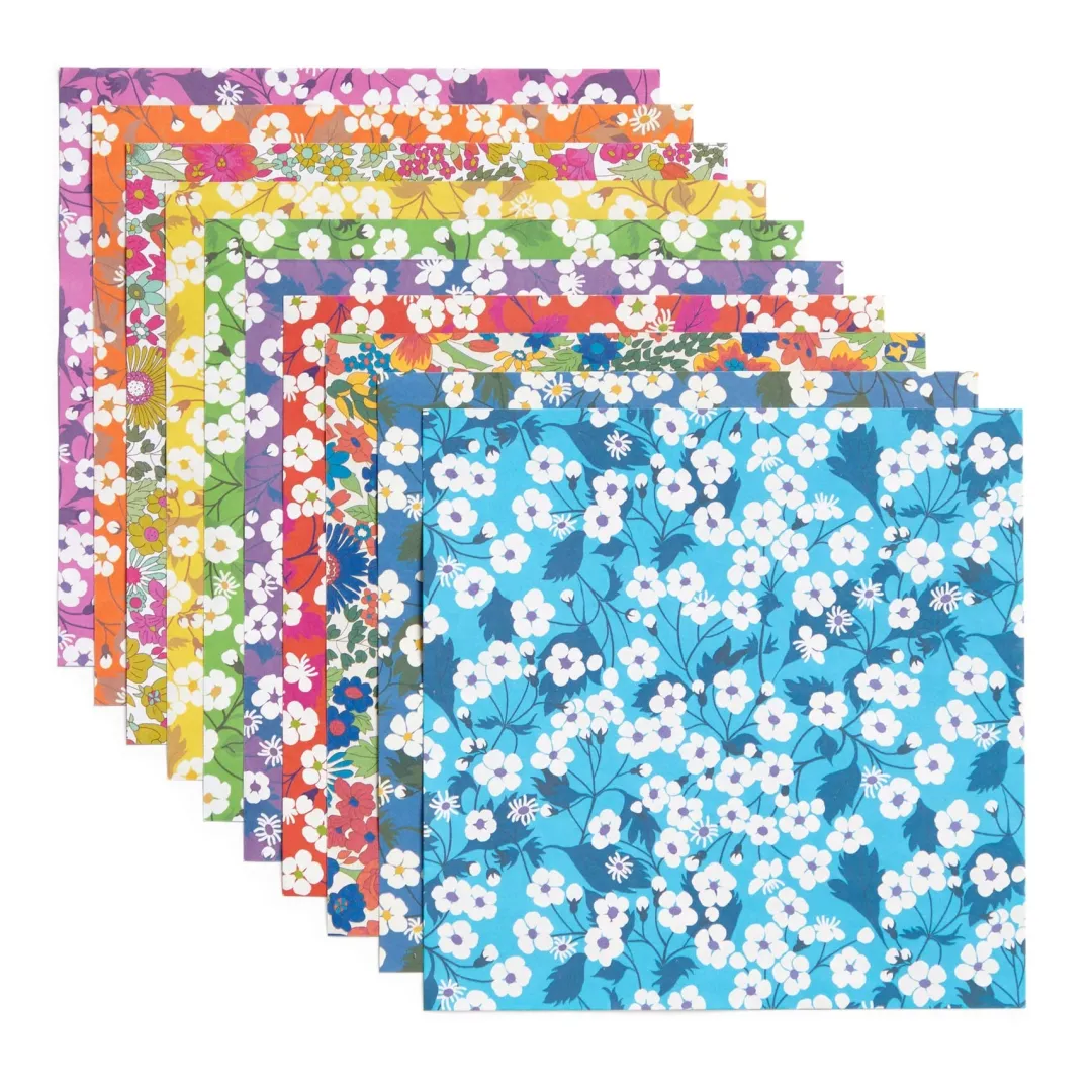 Galison Liberty Classic Floral Origami Flower Kit