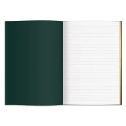 Galison Liberty Dark Green Tudor A5 Embossed Journal