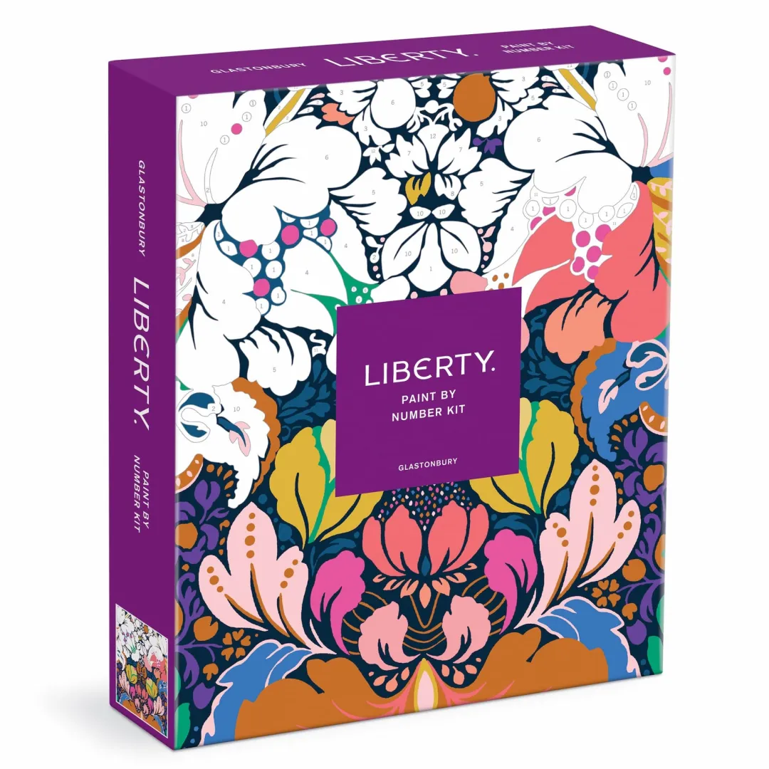 Galison Liberty Glastonbury 11 x 14 Paint By Number Kit