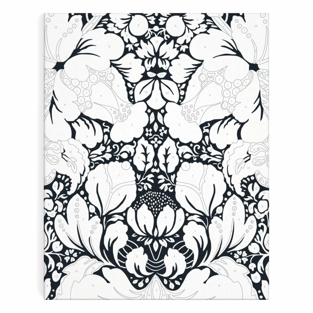Galison Liberty Glastonbury 11 x 14 Paint By Number Kit