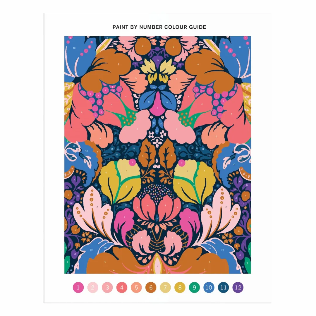 Galison Liberty Glastonbury 11 x 14 Paint By Number Kit